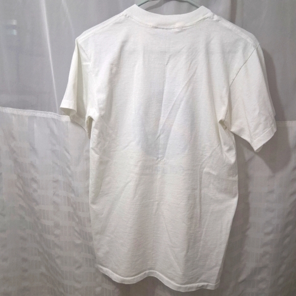 Vintage NASA Columbia Shuttle T-shirt 50th Mission USML Astronats White Medium - Picture 8 of 12